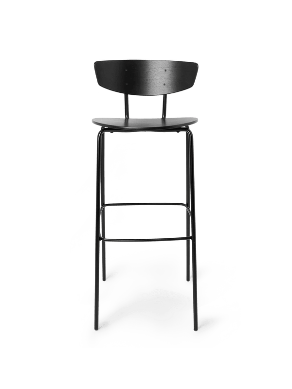 Herman Bar Chair - Ferm Living Chairs - Black - HORNE