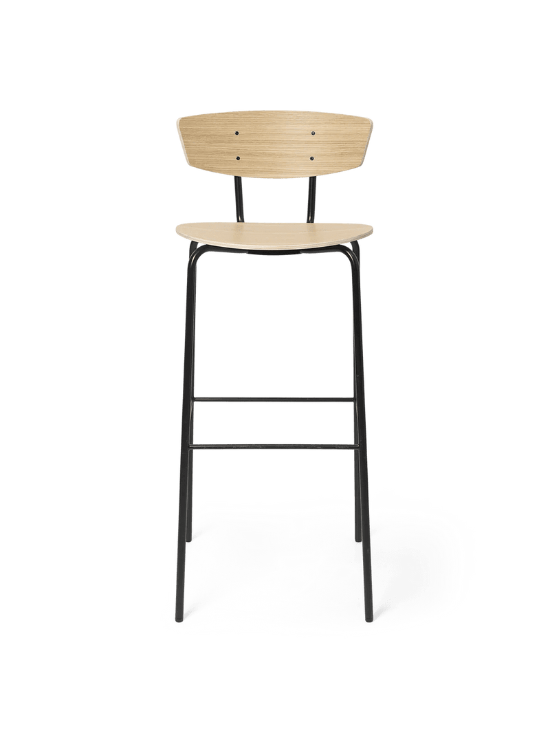 Herman Bar Chair - Ferm Living Chairs - Black - HORNE