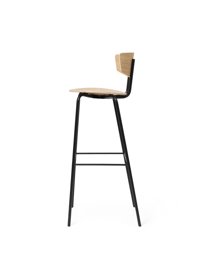 Herman Bar Chair - Ferm Living Chairs - Black - HORNE