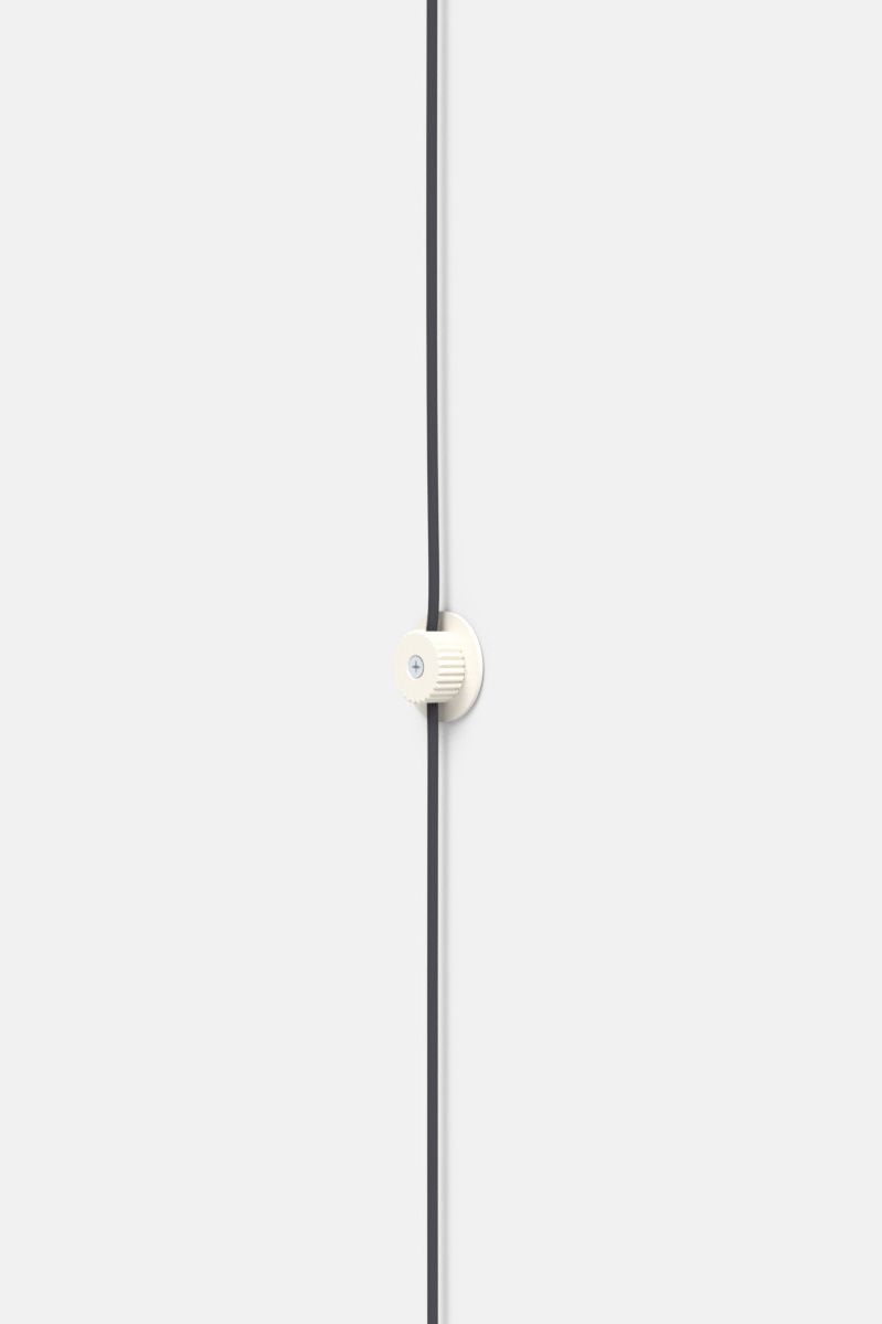 Hoist Pendant Plug - In - Large Glass Diffuser - Large Shade - RBW Lighting - Cream White - Cream White - 2700K (warm white) - HORNE