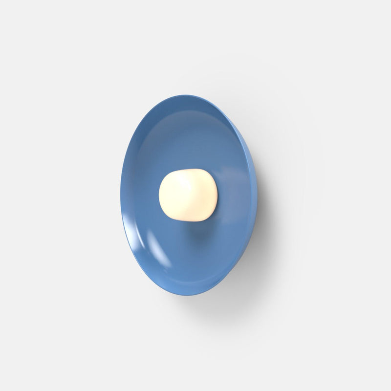 Hoist Sconce - Medium Shade - RBW Lighting - Cream White - Small Glass Diffuser - 2700K (warm white) - HORNE