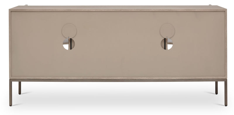 Holly Buffet - Urbia Dressers - Charcoal - Brass - HORNE