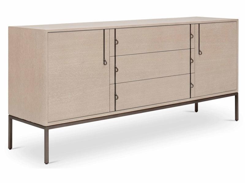 Holly Buffet - Urbia Dressers - Charcoal - Brass - HORNE