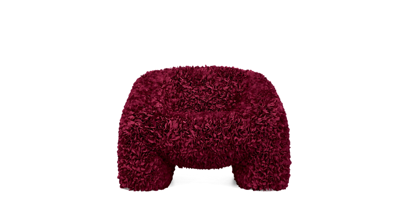 Hortensia Armchair - Moooi Chairs - Hortensia Armchair Petal Pink - HORNE