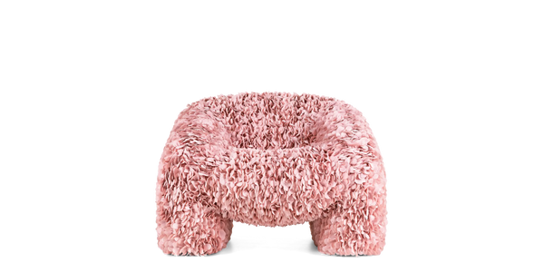 Hortensia Armchair - Moooi Chairs - Hortensia Armchair Petal Pink - HORNE