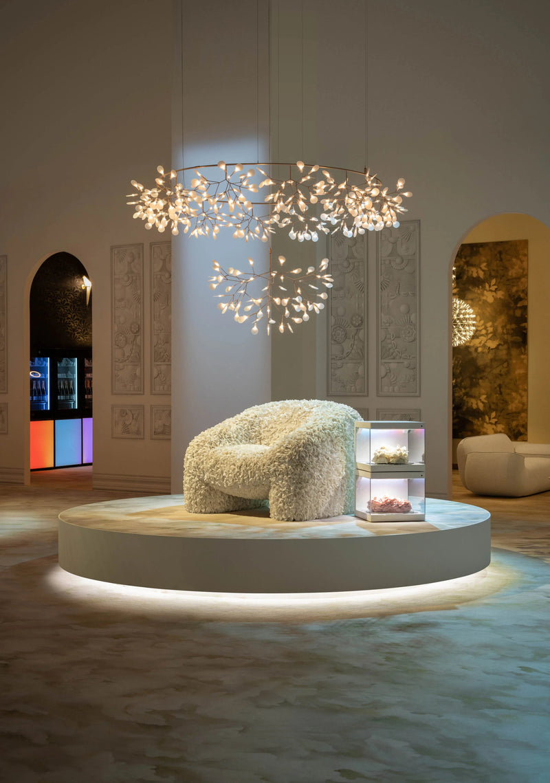 Hortensia Armchair - Moooi Chairs - Hortensia Armchair Petal Pink - HORNE