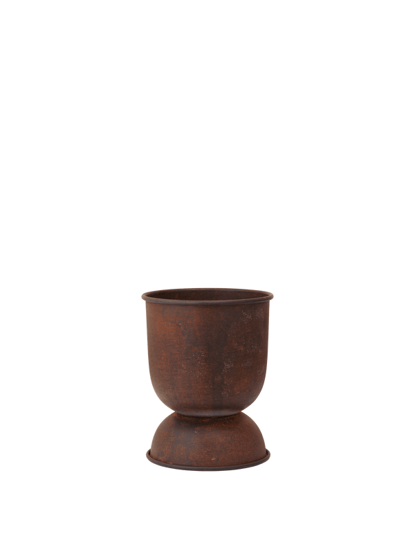 Hourglass Pot - Extra Small - Ferm Living Office Accessories - Rust - HORNE