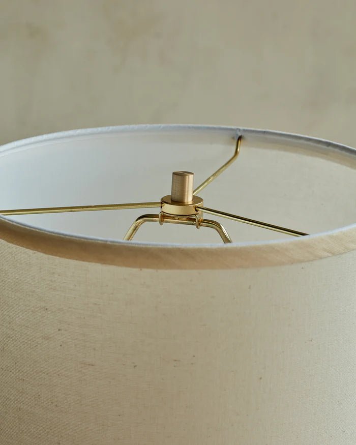 Hugo Barbell Table Lamp - Lostine - Lamps - Natural - Black - HORNE