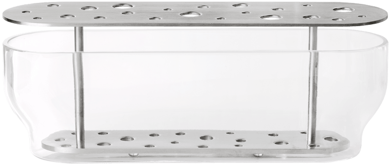 Ikebana Vase - Fritz Hansen Vases - Large - Plated Brass - HORNE