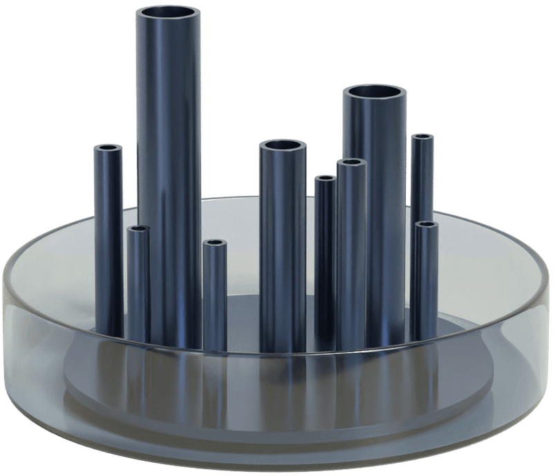 Ikeru Vase - Fritz Hansen Vases - Low - Forest Green - HORNE