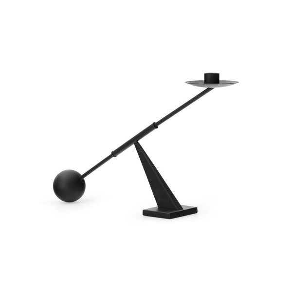Interconnect Candle Holder - Small - Audo Copenhagen - Candle Holders - Black - HORNE