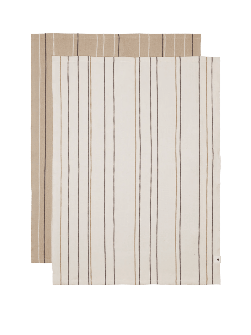 Ito Tea Towel - Set of 2 - Ferm Living - Kitchen + Table Linens - Hazel - HORNE