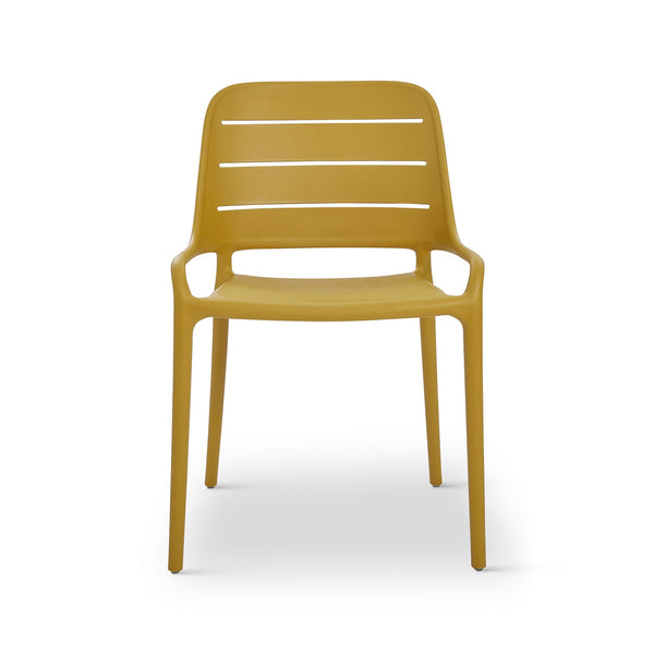 Jasper Outdoor Stacking Chair - Set of 4 - Urbia Chairs - Ginger - HORNE