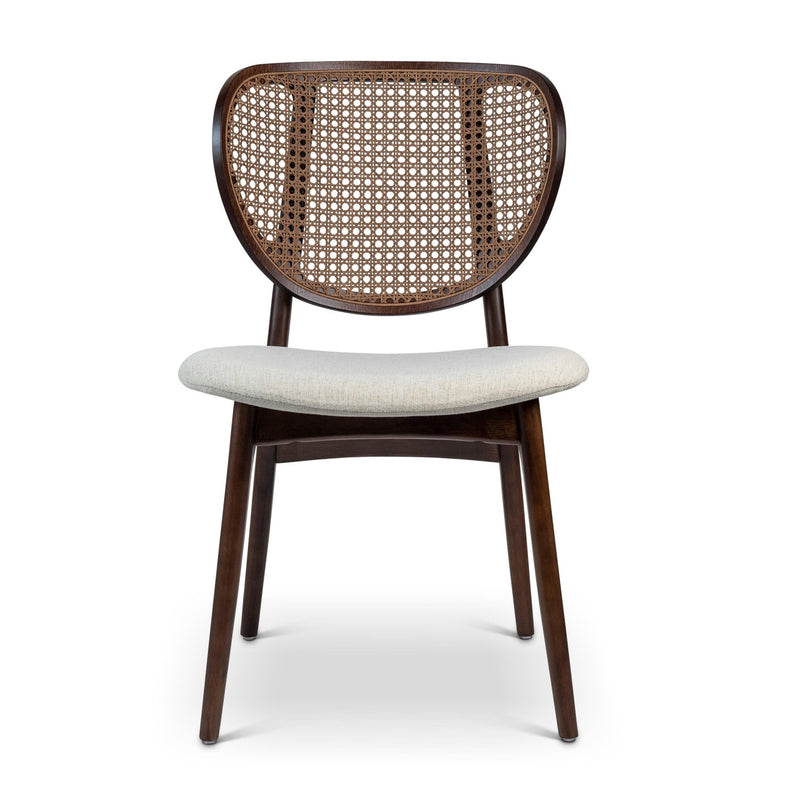 Joelma Cane Side Chair - Urbia Chairs - Crafted Glaze Nevoa Natural - HORNE