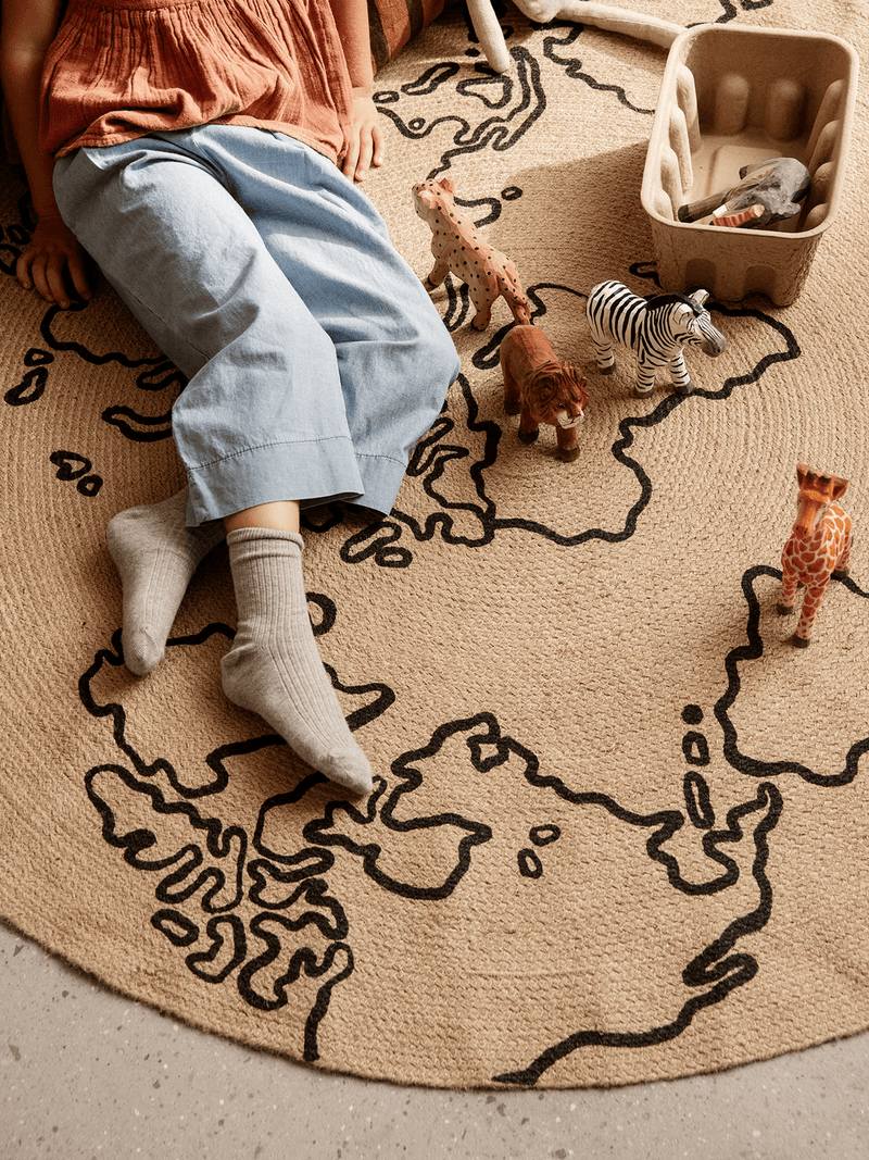 Ferm Living Jute Carpet - Small - World