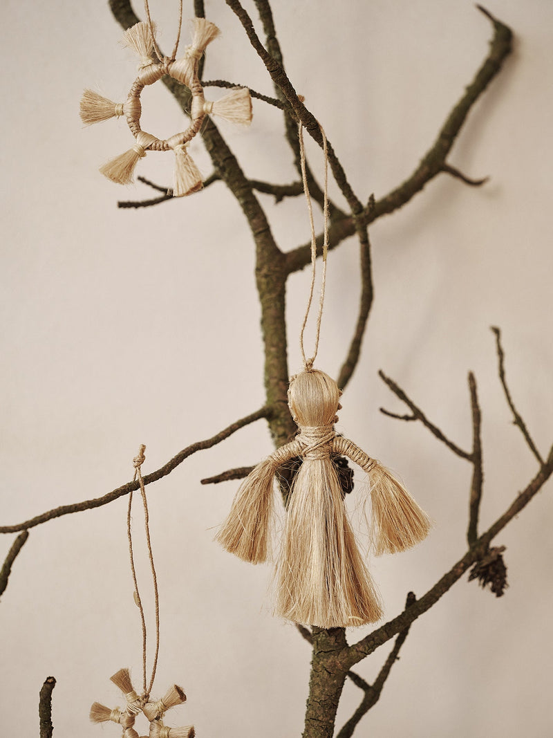 Jute Stars - Set of 3 - Ferm Living - Art + Objects - HORNE