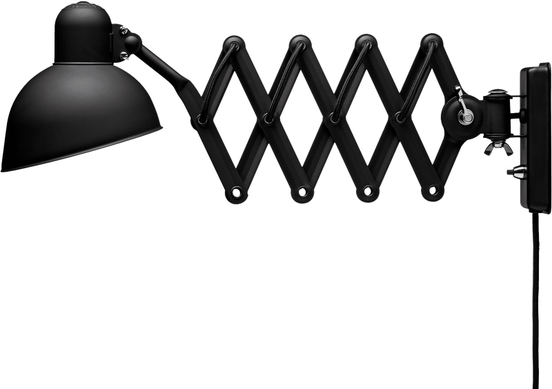 KAISER Idell Wall Lamp - 6718 - Fritz Hansen Table + Task - Black - HORNE