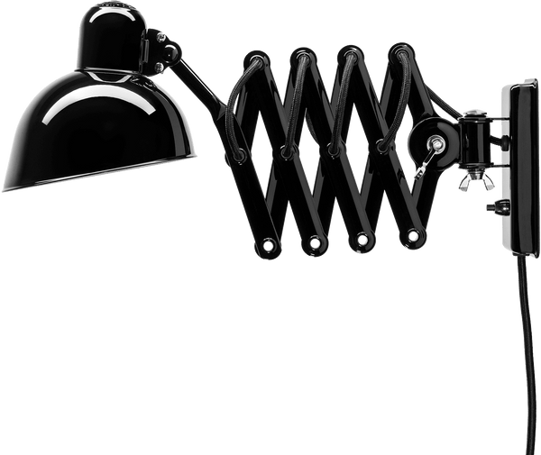 KAISER Idell Wall Lamp - 6718 - Fritz Hansen Table + Task - Black - HORNE