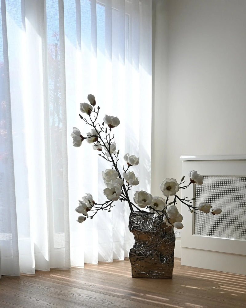 Kami Vase - 101 Copenhagen Vases - Big - Chrome - HORNE