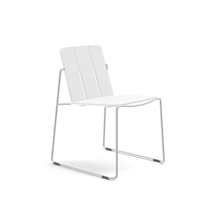 Keene Dining Chair - Loll Designs Outdoor Furniture - Charcoal Grey - Stainless Steel - HORNE