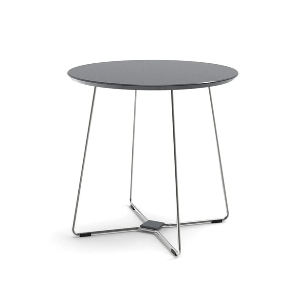 Keene Dining Table - Loll Designs Outdoor Furniture - Charcoal Grey - Stainless Steel - HORNE