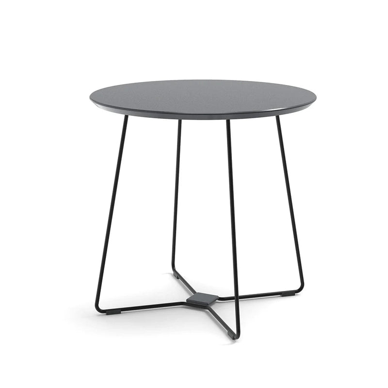 Keene Dining Table - Loll Designs Outdoor Furniture - Charcoal Grey - Stainless Steel - HORNE