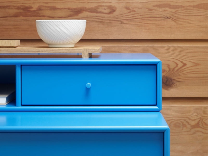 Keep Dresser - With Legs - Montana - Dressers - Azure - Matte Chrome - HORNE