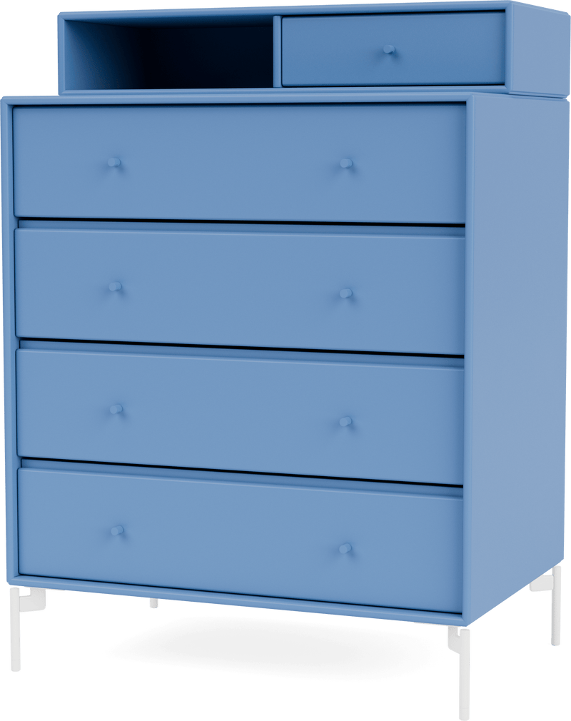 Keep Dresser - With Legs - Montana - Dressers - Azure - Matte Chrome - HORNE