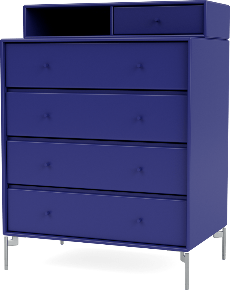 Keep Dresser - With Legs - Montana - Dressers - Azure - Matte Chrome - HORNE