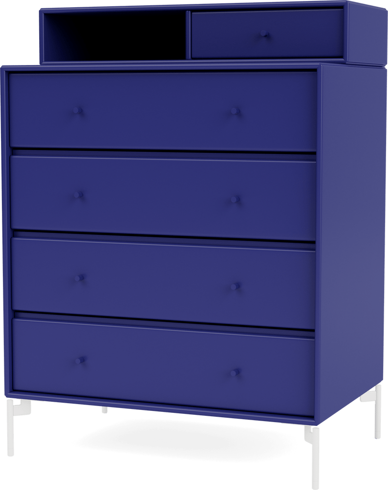 Keep Dresser - With Legs - Montana - Dressers - Azure - Matte Chrome - HORNE