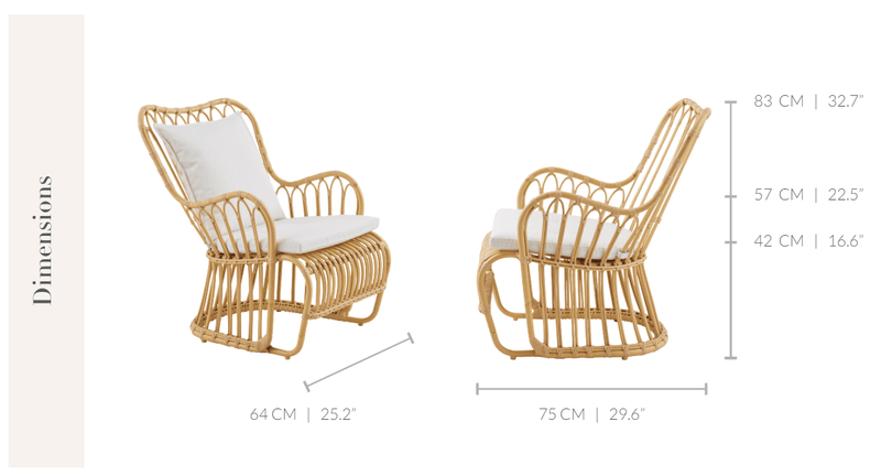 Kindt Larsen Outdoor Tulip Chair - Sika Design - Outdoor Furniture - HORNE