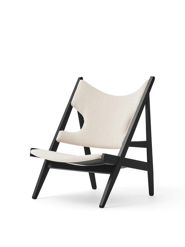 Knitting Lounge Chair, Black Oak - Audo Copenhagen Chairs - HORNE