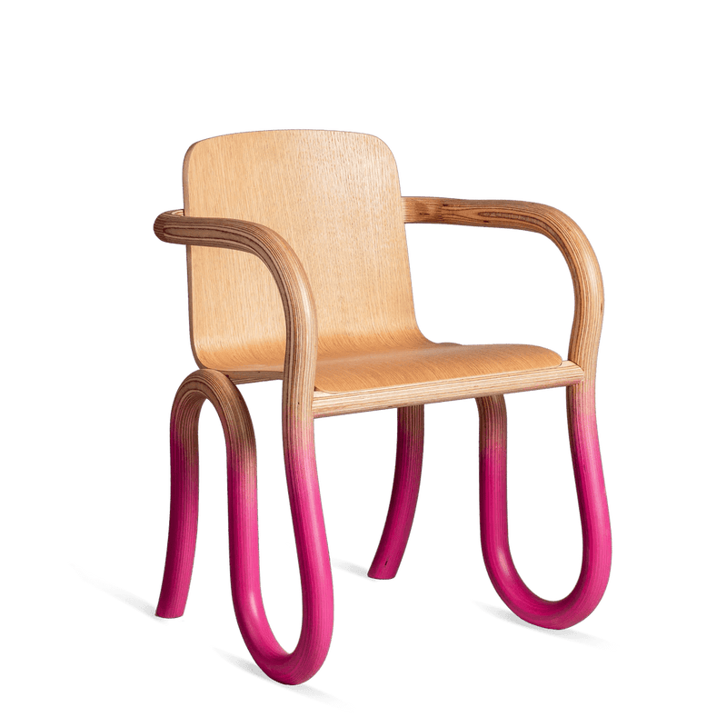 Kolho Junior Chair - Made By Choice Chairs - Gradient Pink - HORNE