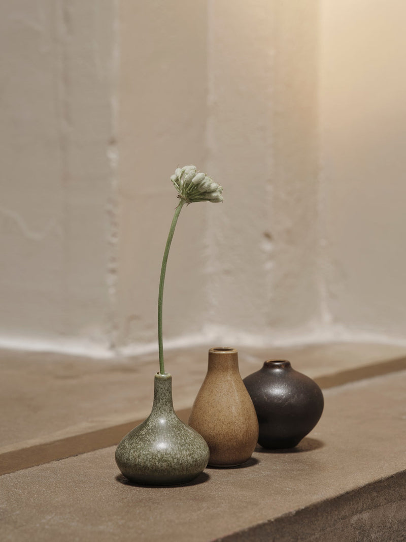 Komo Mini Vases - Set of 3 - Ferm Living - Vases - HORNE