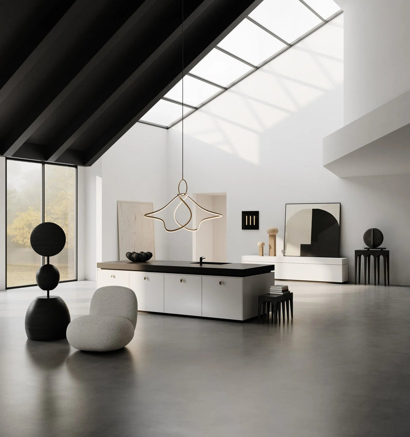 Kumo Chandelier - 101 Copenhagen Lighting - Big - HORNE