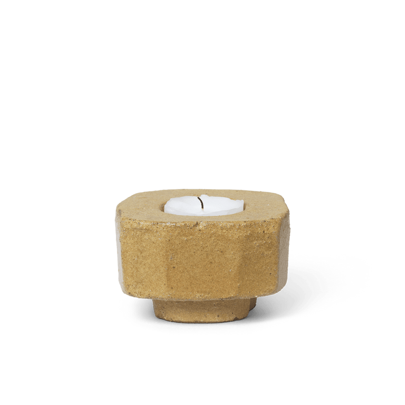 Kurinu Candle Holder - Ferm Living - Candle Holders - Honey - HORNE