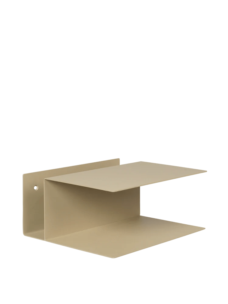 Lager Bedside Table - Ferm Living Tables + Desks - Aluminum - HORNE