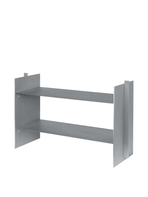 Lager Low Rack - Ferm Living Shelving - Aluminum - HORNE