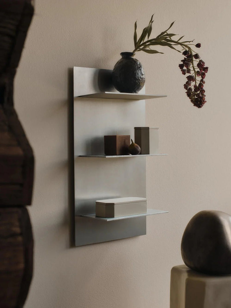 Lager Wall Shelf - Triple - Small - Ferm Living Shelving - HORNE