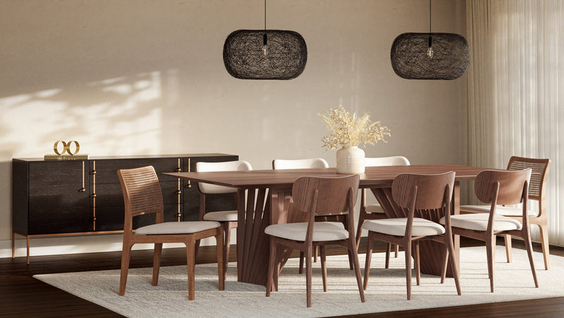 Laguna Wooden Dining Table - Urbia Tables - Ebano - HORNE