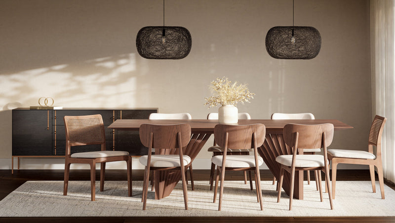 Laguna Wooden Dining Table - Urbia Tables - Ebano - HORNE