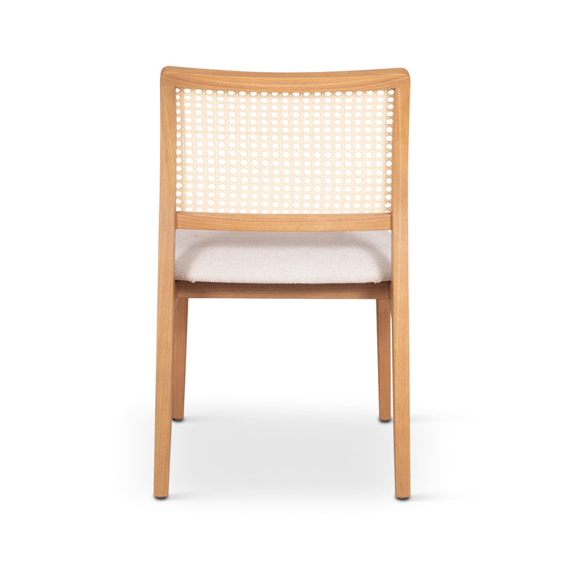 Larissa Cane Side Chair - Urbia Chairs - Harvest Jute Ebano - HORNE