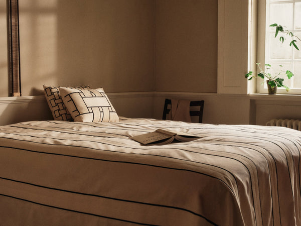 Lattice Offset Cushion - Rectangular - Ferm Living Bedding + Pillows - HORNE