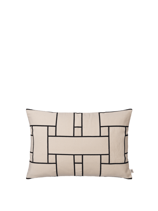 Lattice Offset Cushion - Rectangular - Ferm Living Bedding + Pillows - HORNE