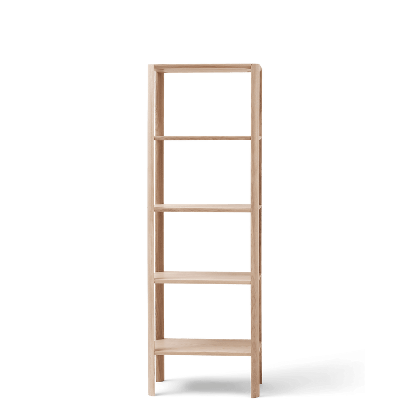 Leaf Shelf 0.5×5 - Form & Refine Shelving - White Oak - HORNE