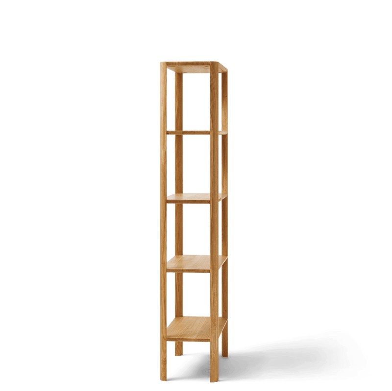 Leaf Shelf 0.5×5 - Form & Refine Shelving - White Oak - HORNE