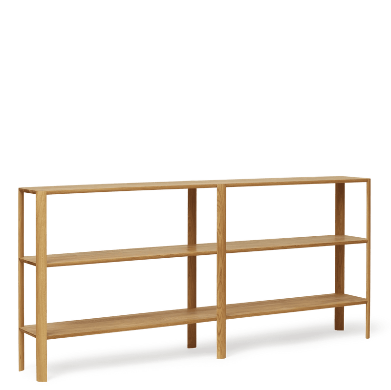 Leaf Shelf 2x3 - Form & Refine Shelving - White Oak - HORNE