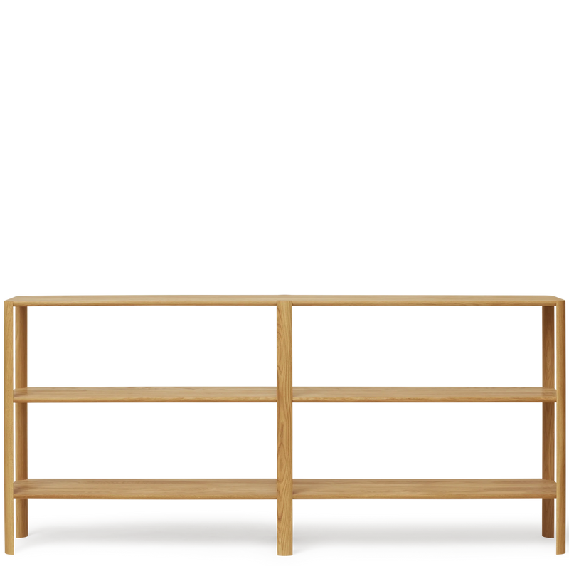 Leaf Shelf 2x3 - Form & Refine Shelving - White Oak - HORNE