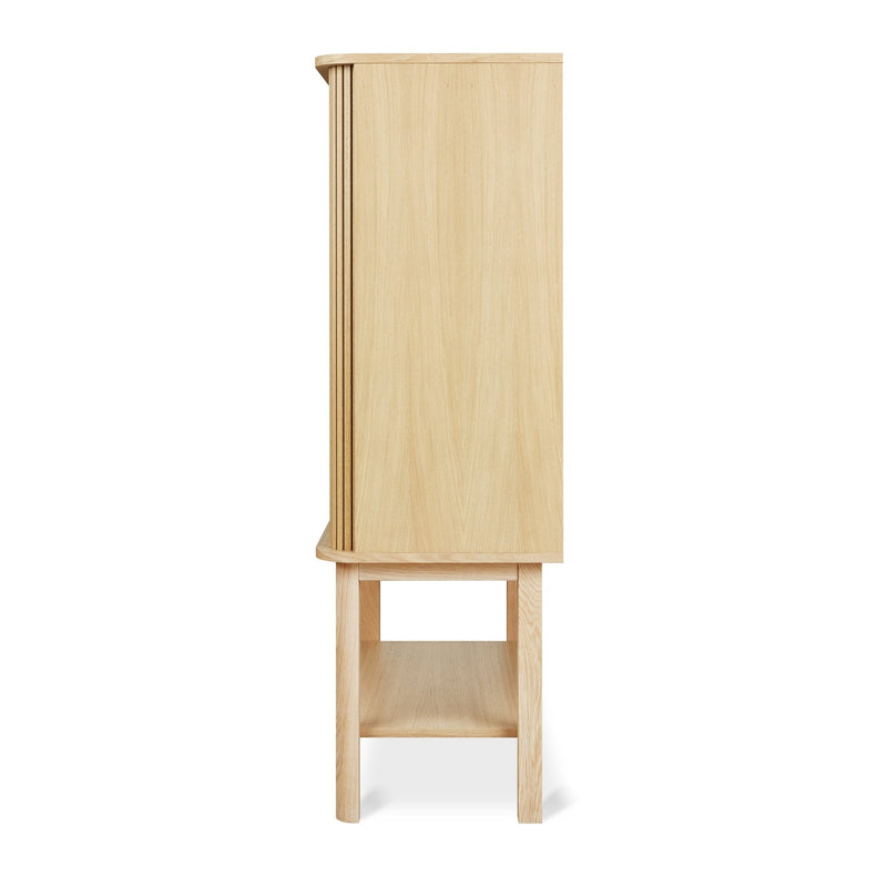 Ledger Tall Cabinet - Gus* Modern - Sideboards + Cabinets - Vintage Oak - HORNE