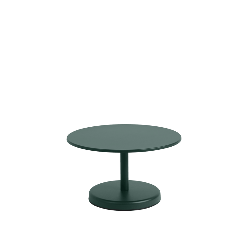 Linear Steel Coffee Table - Muuto Table + Task - Black - Small - HORNE